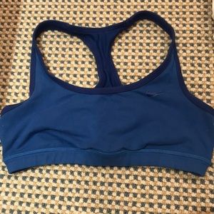Blue Nike Sports Bra